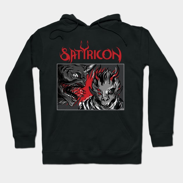 Satyricon 666 Hoodie by Sasaku